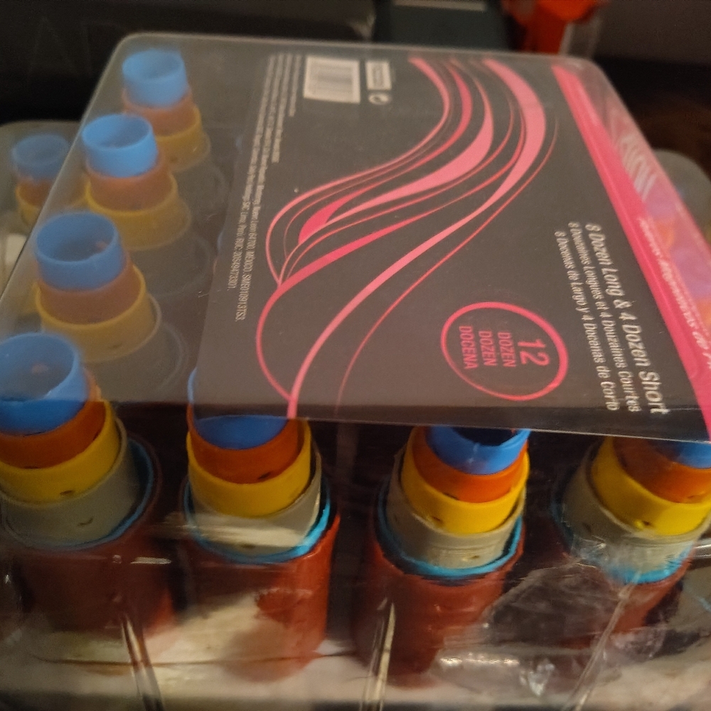 Colorful Hair Rollers Set